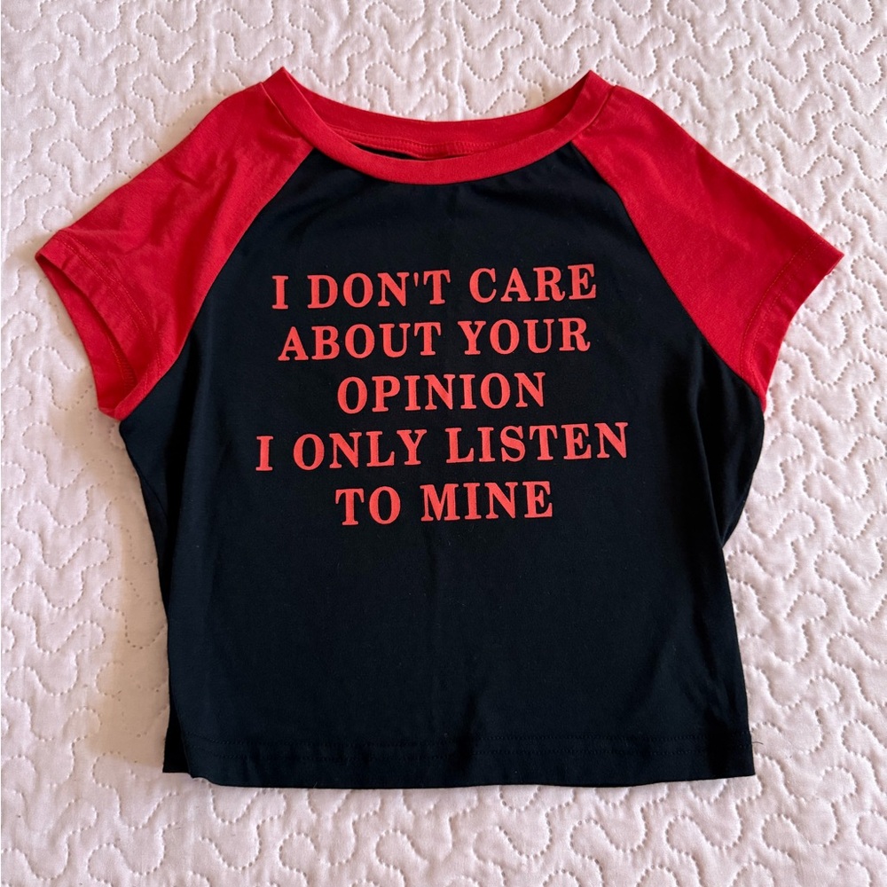 SHEIN Graphic Crop Top